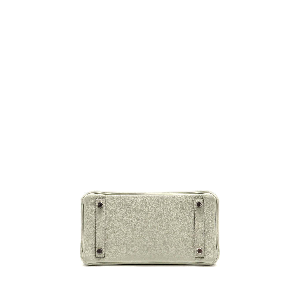 Hermes Birkin 25 togo gris neve SHW