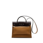 HERMES HERBAG 31 Berline/Vache Hunter Alezan/Ebene SHW