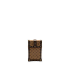 LOUIS VUITTON VERTICAL TRUNK POCHETTE WITH CHAIN MONOGRAM REVERSE CANVAS GHW