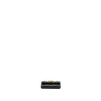 CHANEL 19 FLAP CARD HOLDER LAMBSKIN BLACK GHW (MICROCHIP)