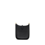 Hermes Mini Evelyne Clemence Black GHW