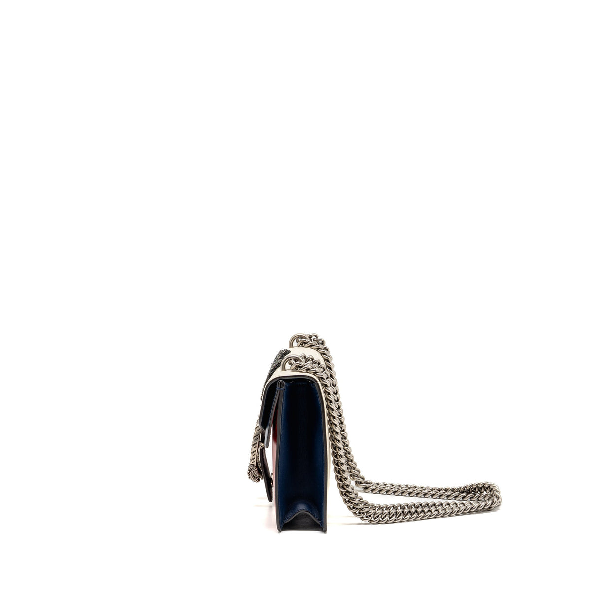 Gucci mini Dionysus bag calfskin multicolor white / black / red SHW
