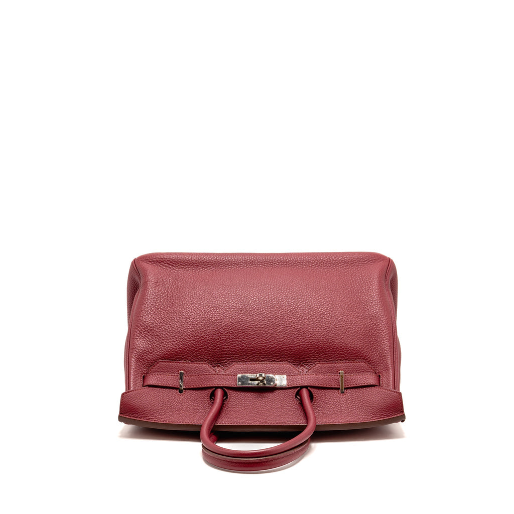 Hermes Birkin 35 clemence b5 rubis SHW