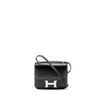 Hermes Mini Constance Studio Disco Limited Monsieur Leather Black SHW
