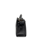 FENDI PEEKABOO X-LITE MEDIUM CALFSKIN BLACK GHW
