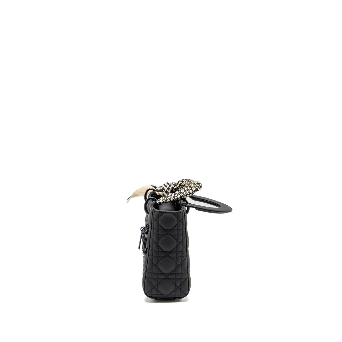 DIOR SMALL MY ABC LADY DIOR CANNAGE CALFSKIN SO BLACK