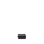 CHANEL 22B TOP HANDLE MINI FLAP CLUTCH LAMBSKIN BLACK GHW (MICROCHIP)