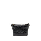 CHANEL SMALL GABRIELLE HOBO BAG CALFSKIN BLACK MULTICOLOUR HARDWARE