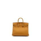 Hermes Birkin 25 Touch Crocodile Niloticus/Togo Caramel/Tabac Camel GHW