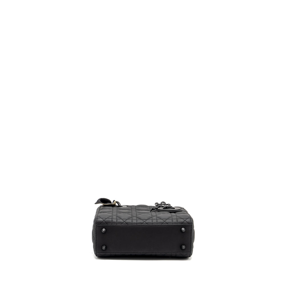 DIOR SMALL MY ABC LADY DIOR CANNAGE CALFSKIN SO BLACK