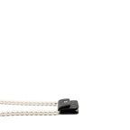 CHANEL MAXI PEARL CLUTCH WITH CHAIN LAMBSKIN BLACK LGHW
