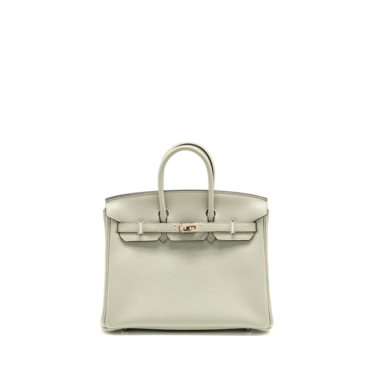Hermes Birkin 25 togo gris neve SHW