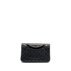 CHANEL MEDIUM CLASSIC DOUBLE FLAP BAG CAVIAR BLACK GHW