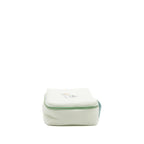 HERMES TOOGO CABRIOLE CASE, MEDIUM MODEL COTTON VERT AQUA SHW