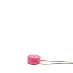 CHANEL ROUND VANITY WITH CHAIN CAVIAR PINK LGHW