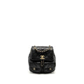 CHANEL TRIPLE PACK BACKPACK CAVIAR BLACK LGHW (MICROCHIP)