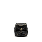 CHANEL TRIPLE PACK BACKPACK CAVIAR BLACK LGHW (MICROCHIP)