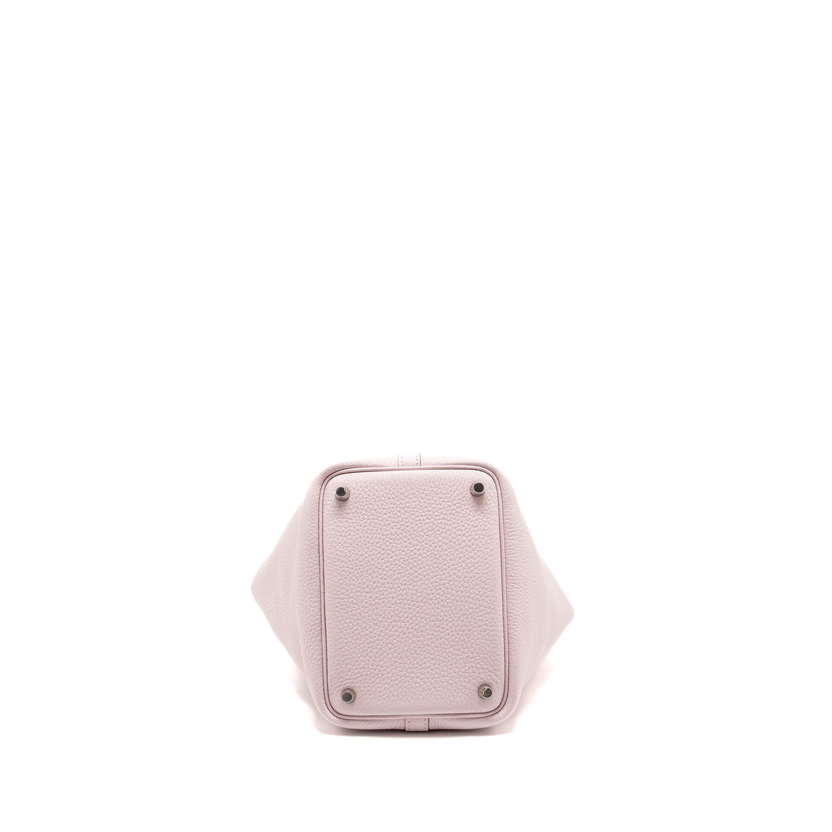 Hermes Picotin 18 Lock Bag Clemence Mauve Pale SHW
