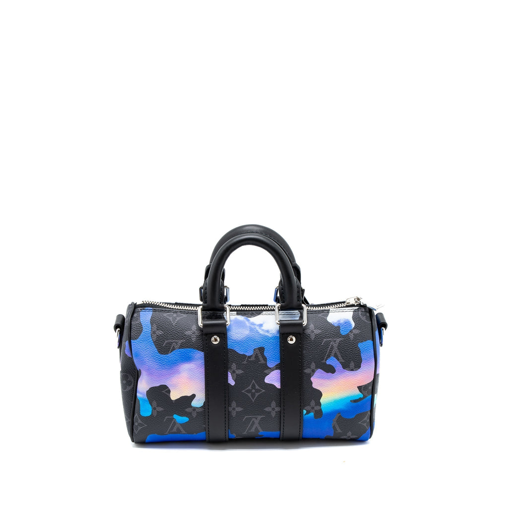 LOUIS VUITTON KEEPALL BANDOULIERE 25 SUNRISE MONOGRAM CANVAS SHW (NEW VERSION)