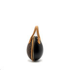 LOUIS VUITTON EGG BAG MONOGRAM CANVAS/LEATHER BROWN/BLACK GHW