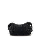 CHANEL 25N SKI SERIES COCONEIGE SHOULDER BAG NYLON BLACK LGHW (MICROCHIP)