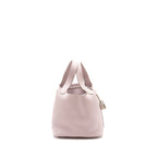 Hermes Picotin 18 Lock Bag Clemence Mauve Pale SHW