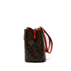 LOUIS VUITTON NEONOE MONOGRAM CANVAS / RED GHW