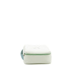 HERMES TOOGO CABRIOLE CASE, MEDIUM MODEL COTTON VERT AQUA SHW
