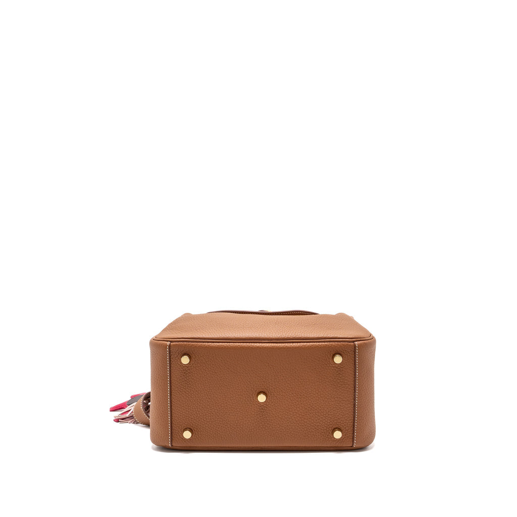 Hermes lindy 26 clemence gold with GHW