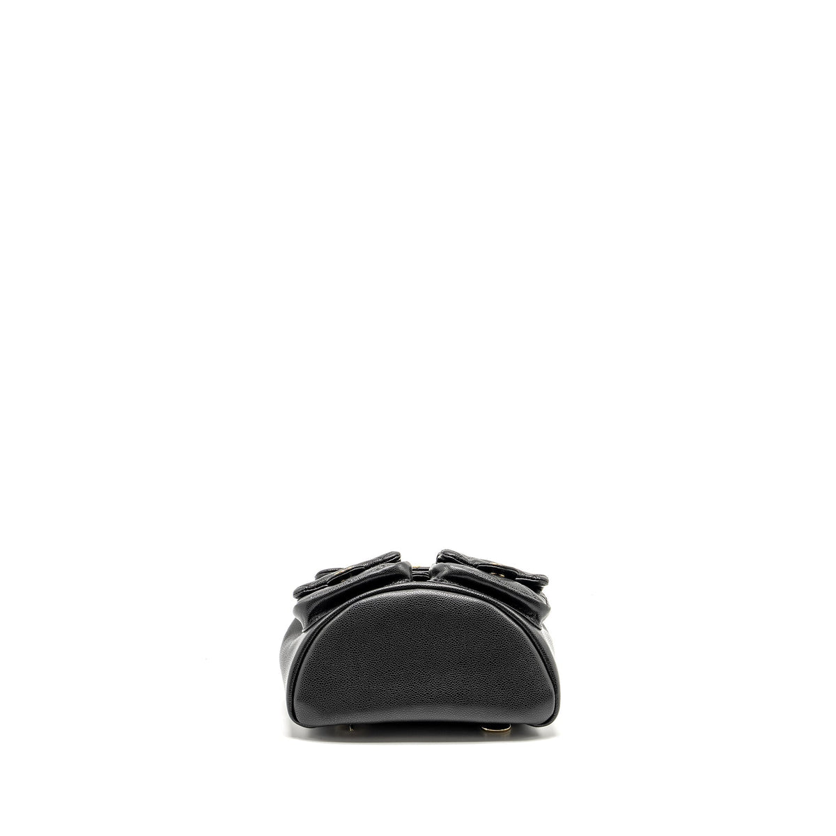 CHANEL TRIPLE PACK BACKPACK CAVIAR BLACK LGHW (MICROCHIP)