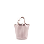 HERMES PICOTIN 18 LOCK BAG CLEMENCE MAUVE PALE SHW