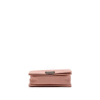 CHANEL MEDIUM BOY BAG LAMBSKIN LIGHT PINK RUTHENIUM HARDWARE