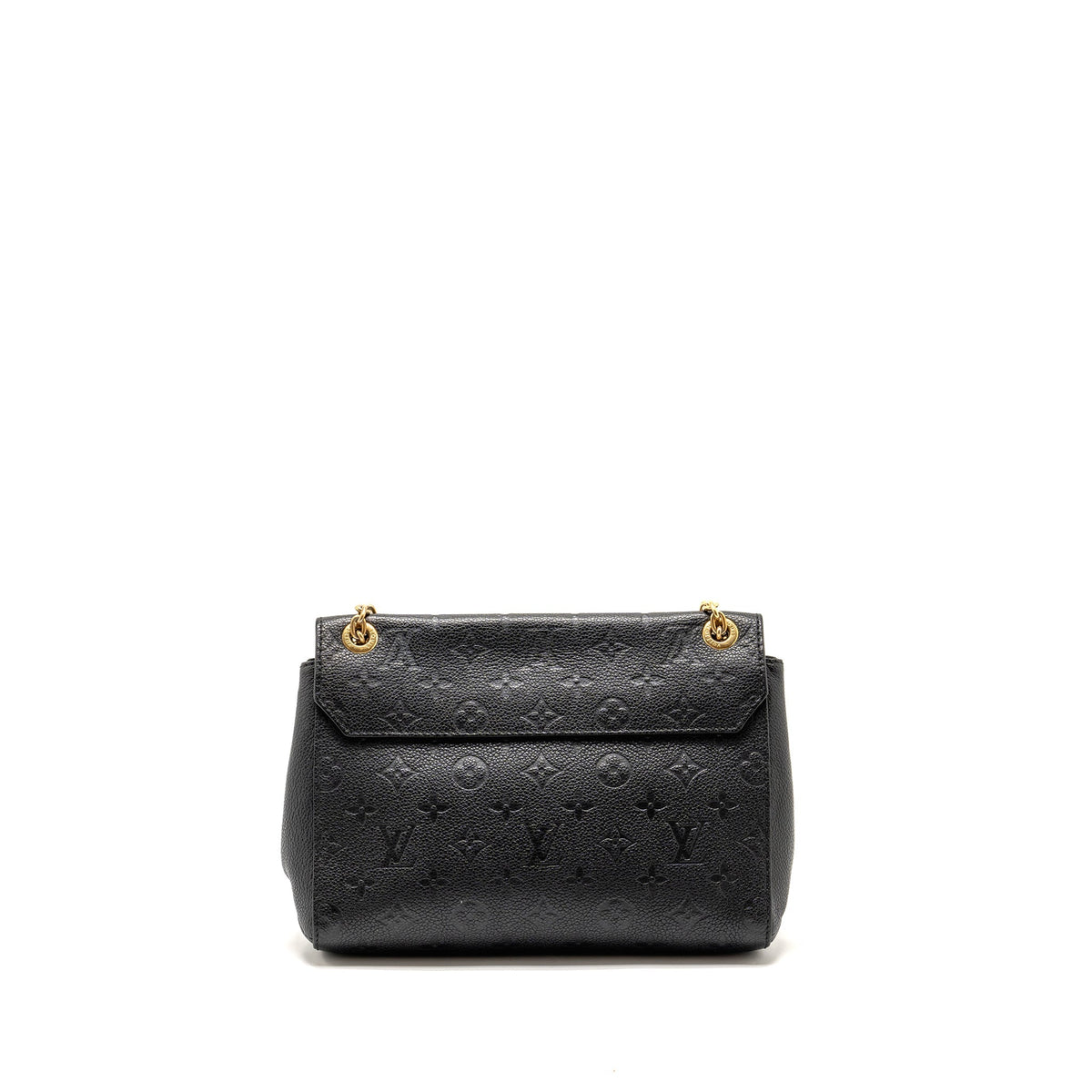 LOUIS VUITTON VAVIN PM MONOGRAM EMPREINTE LEATHER BLACK GHW