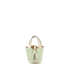 HERMES LUCKY DAISY MICRO PICOTIN SWIFT NATA-VERT-BLANC SHW
