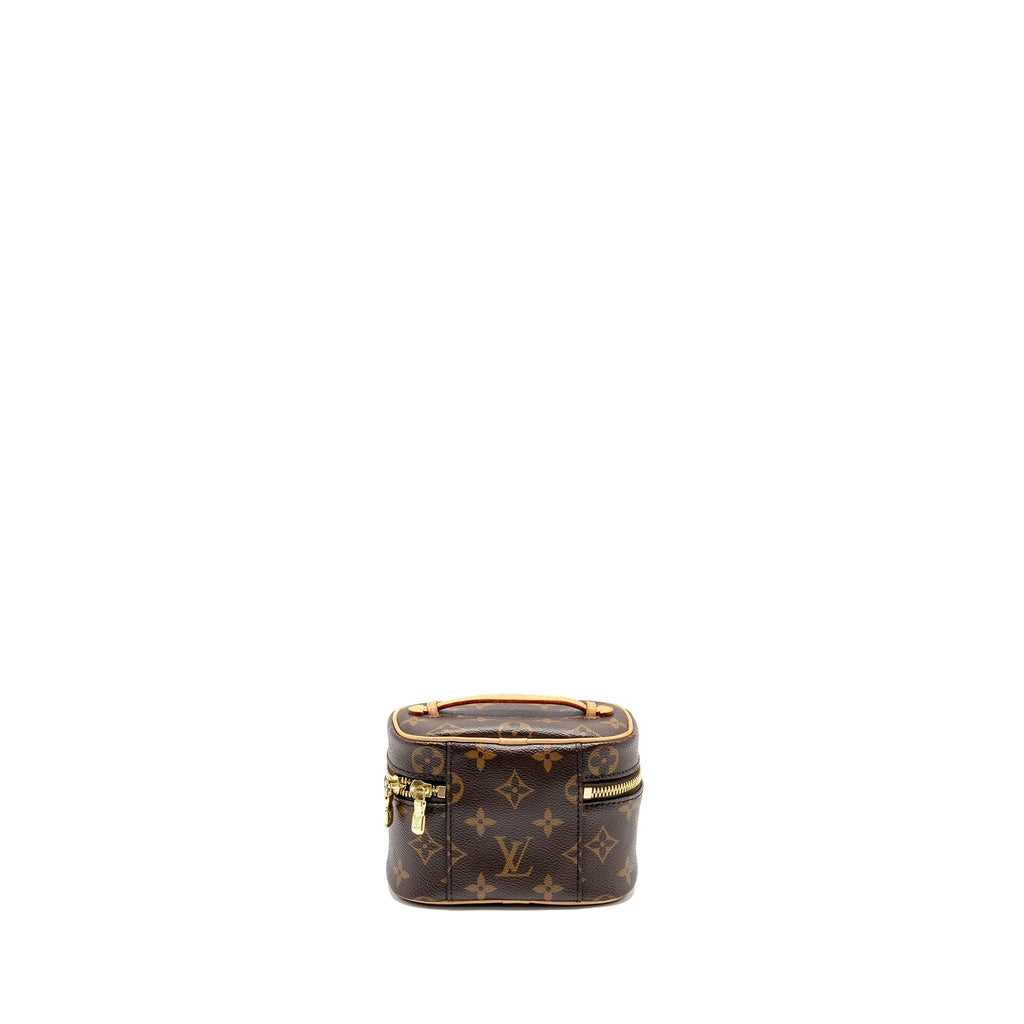 LOUIS VUITTON NICE NANO MONOGRAM CANVAS GHW
