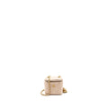 CHANEL PEARL CRUSH MINI VANITY WITH CHAIN LAMBSKIN LIGHT PINK GHW