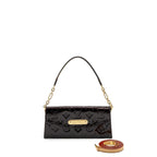 LOUIS VUITTON VINTAGE SUNSET BOULEVARD CLUTCH MONOGRAM/PATENT RED GHW