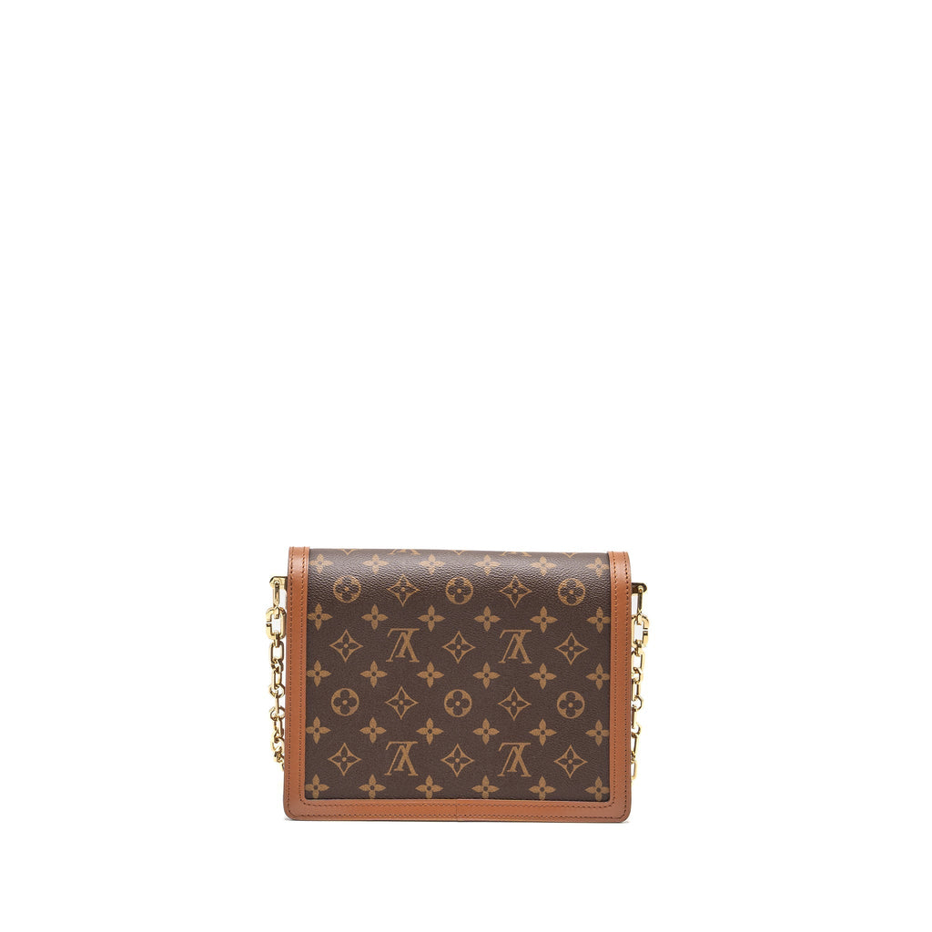 LOUIS VUITTON DAUPHINE MM MONOGRAM CANVAS GHW