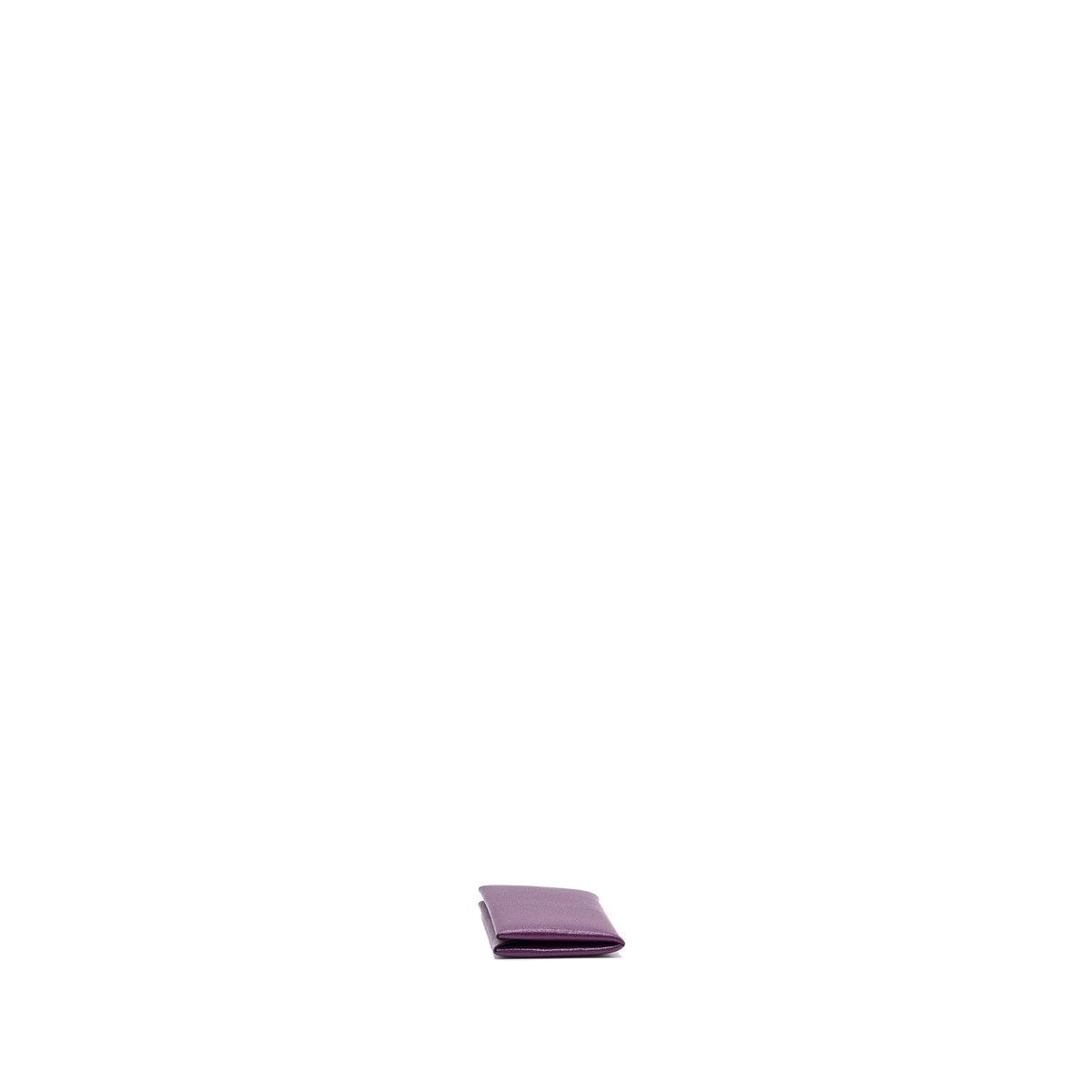 Hermes calvi card holder chevre chamkila anemone SHW