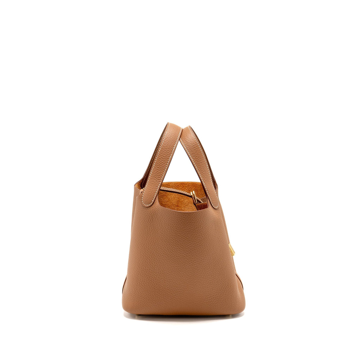 HERMES PICOTIN18 LOCK BAG CLEMENCE GOLD GHW