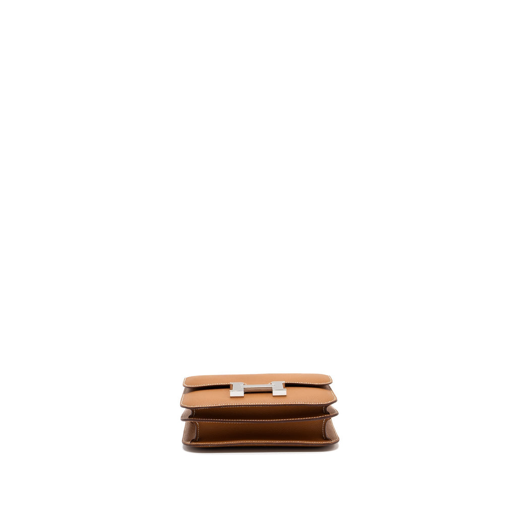 Hermes mini constance epsom gold SHW (New Version)