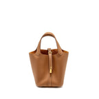 HERMES PICOTIN18 LOCK BAG CLEMENCE GOLD GHW