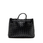 BOTTEGA VENETA MEDIUM ANDIAMO LAMBSKIN BLACK GHW