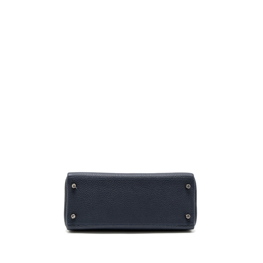 Hermes Kelly 28 Togo Blue Nuit SHW