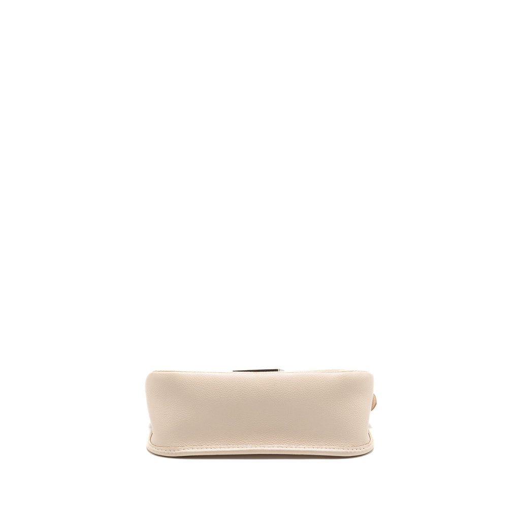 LOUIS VUITTON BUCI BAG EPI LEATHER QUARTZ WHITE SHW