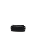 CHANEL SMALL COCO HANDLE CAVIAR / LIZARD HANDLE BLACK RUTHENIUM HARDWARE
