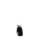 CHANEL PEARL CRUSH MINI RECTANGULAR LAMBSKIN BLACK BRUSHED GHW (MICROCHIP)