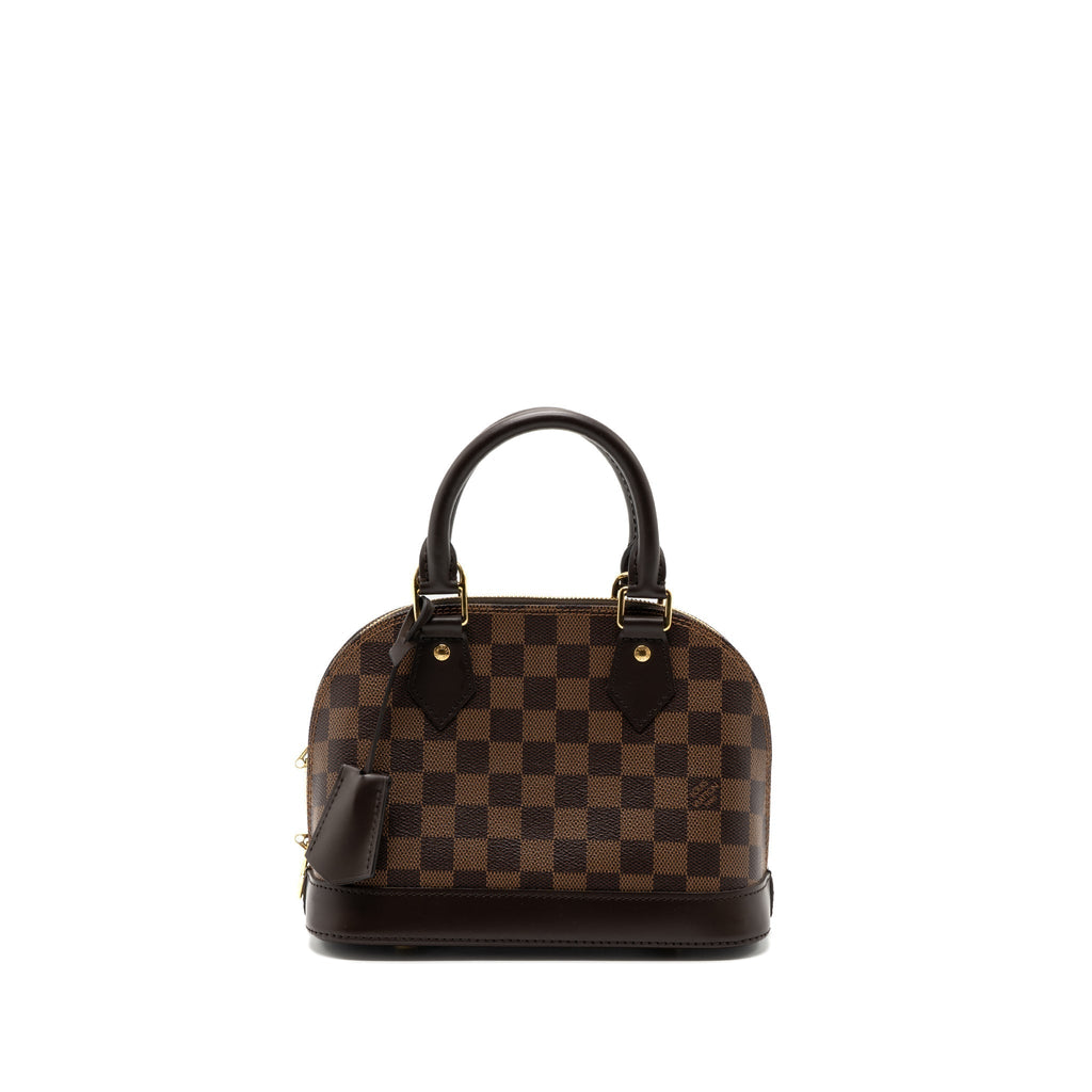 LOUIS VUITTON ALMA BB DAMIER EBENE GHW
