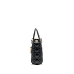 DIOR MY ABCDIOR SMALL LADY DIOR LAMBSKIN BLACK LGHW