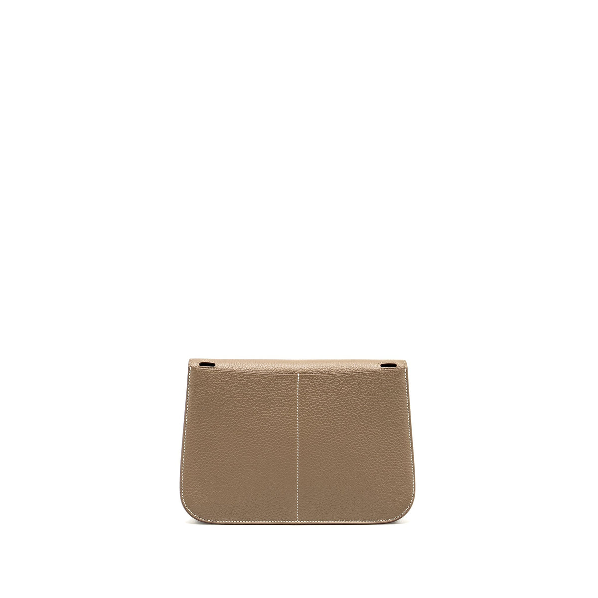 HERMES HALZAN 25 Clemence Etoupe GHW